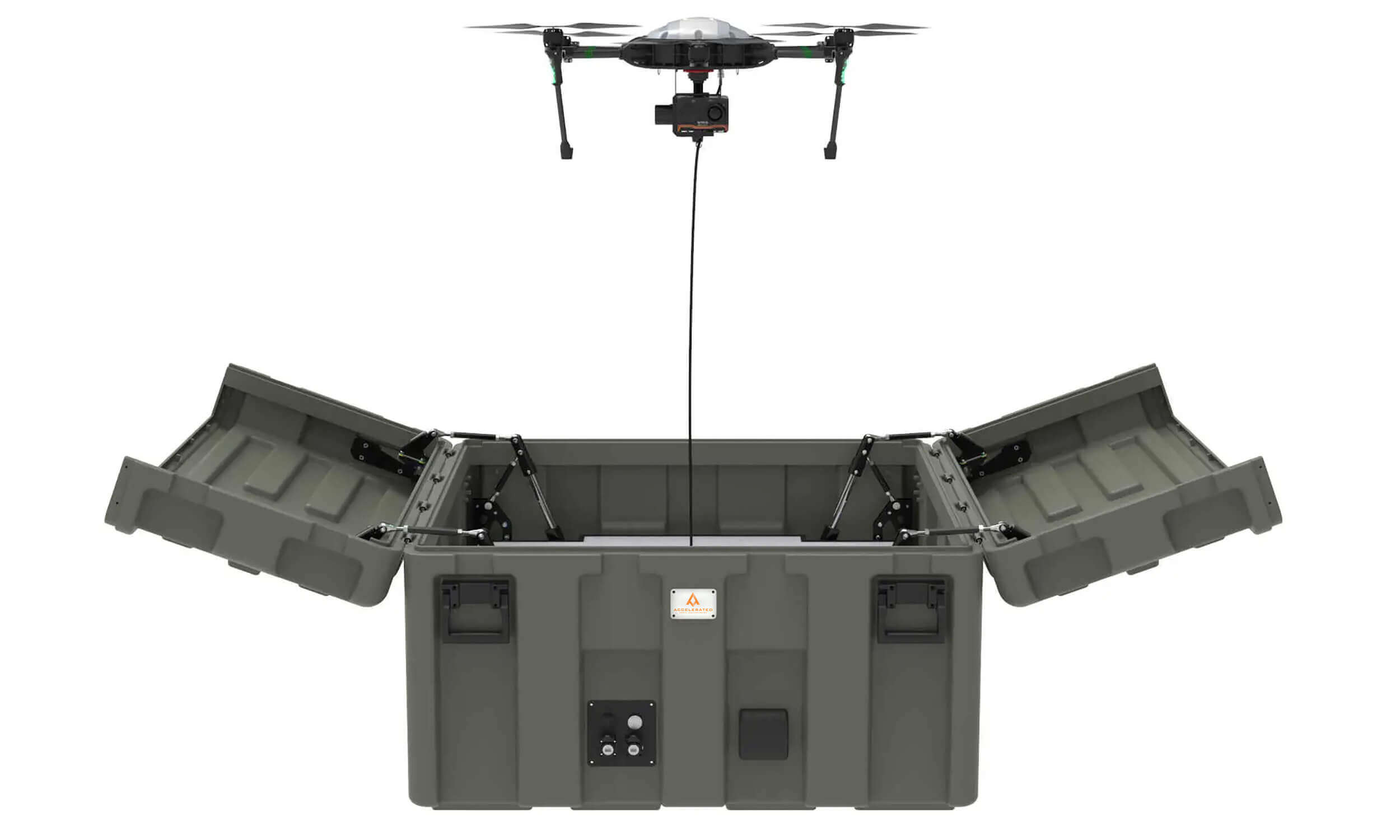 Mobile Tactical Drone - In Flight