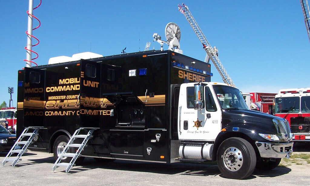 Mobile Command Center - Worcester County Sheriff Dept.